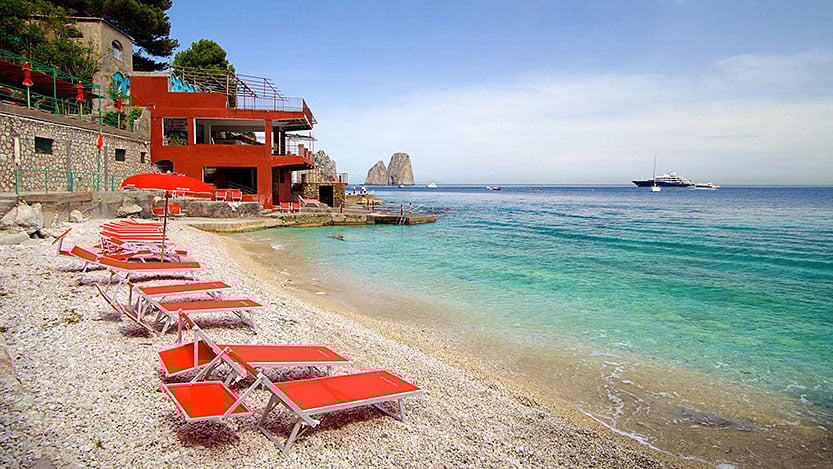 Marina Piccola Beach